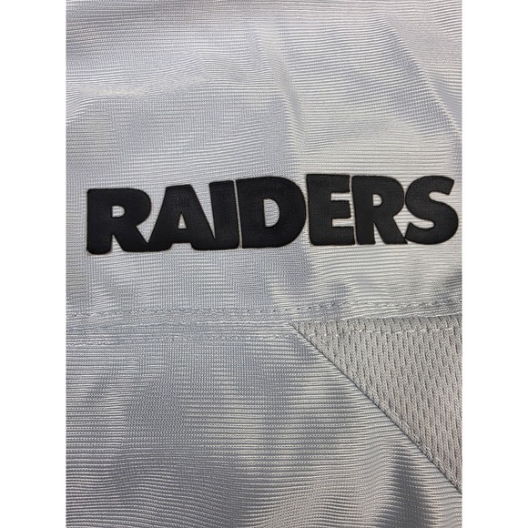 Las Vegas Raiders AFC West Football Jersey White Men's Size S Oakland **READ** - Picture 3 of 14